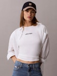 Contour Rib Logo Ringer Tee