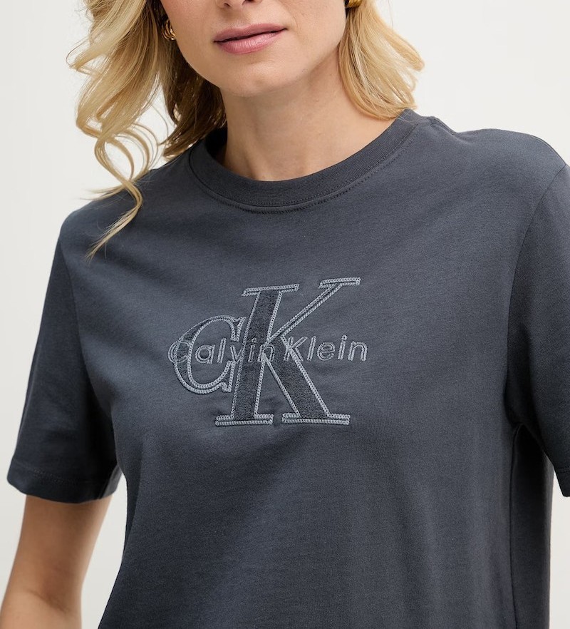 CALVIN KLEIN JEANS - Baby Terry Hero Monologo Tee