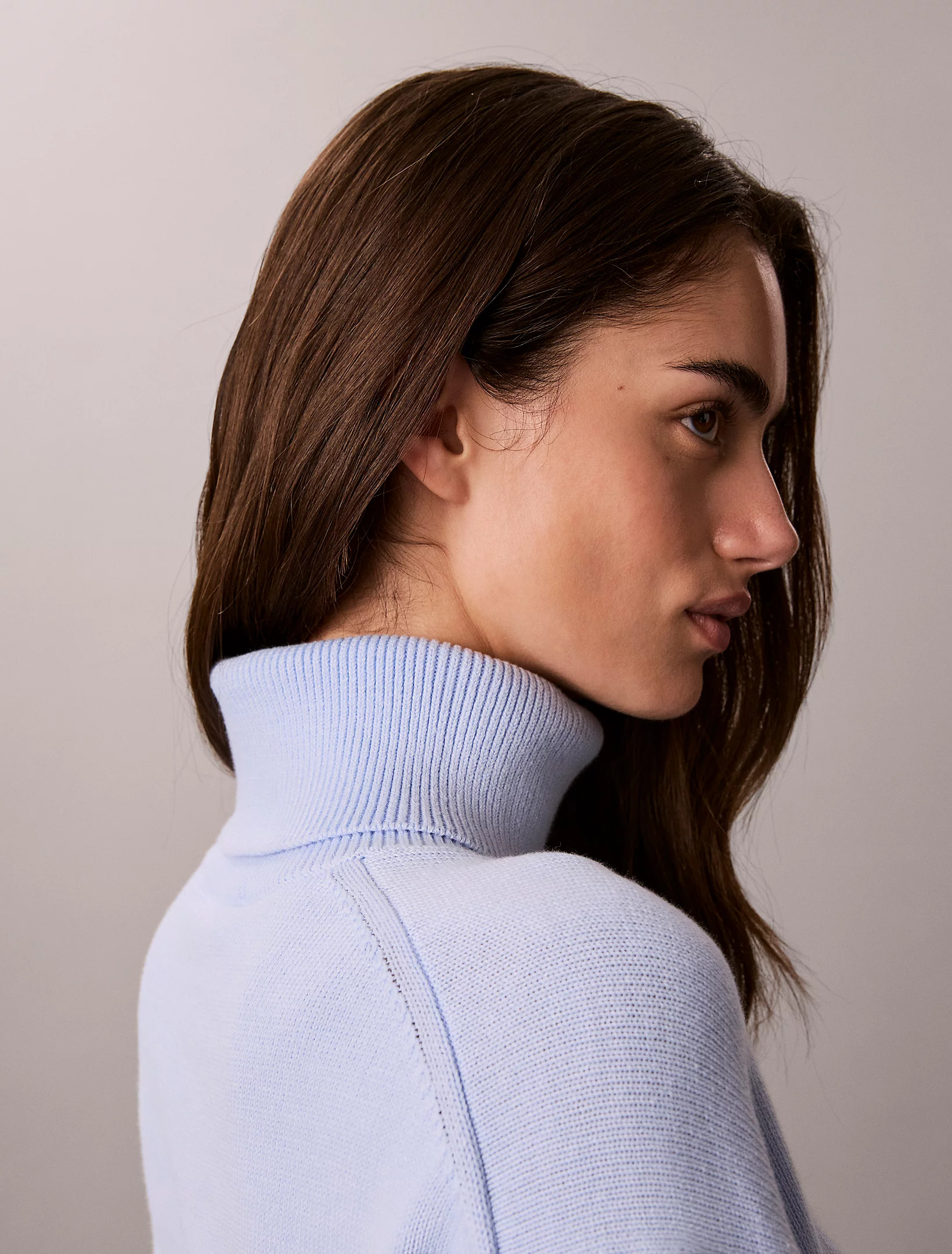 CALVIN KLEIN JEANS - Logo Tneck Pullover