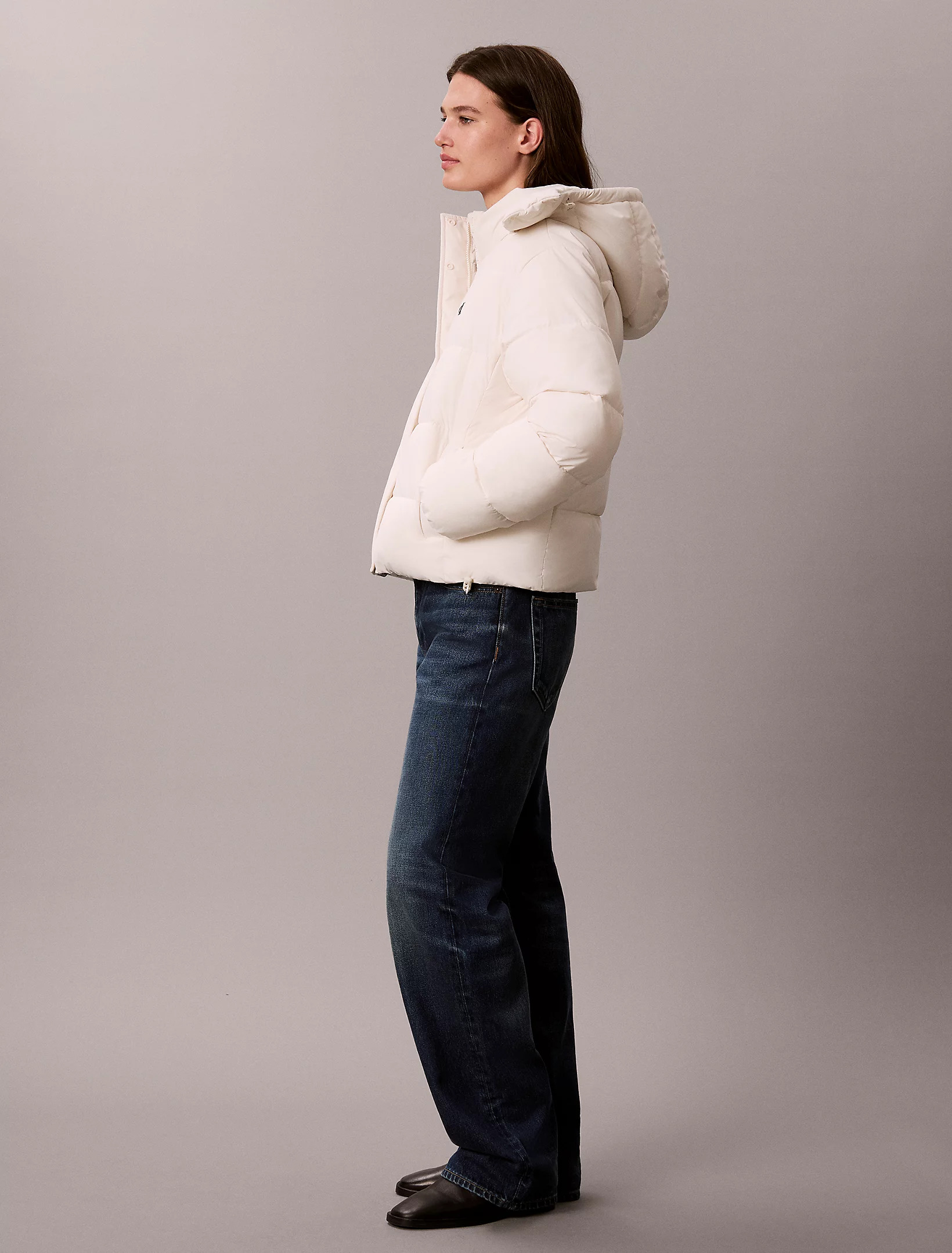 CALVIN KLEIN JEANS - Matte Short Puffer