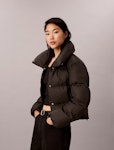 Jacquard Short Down Puffer