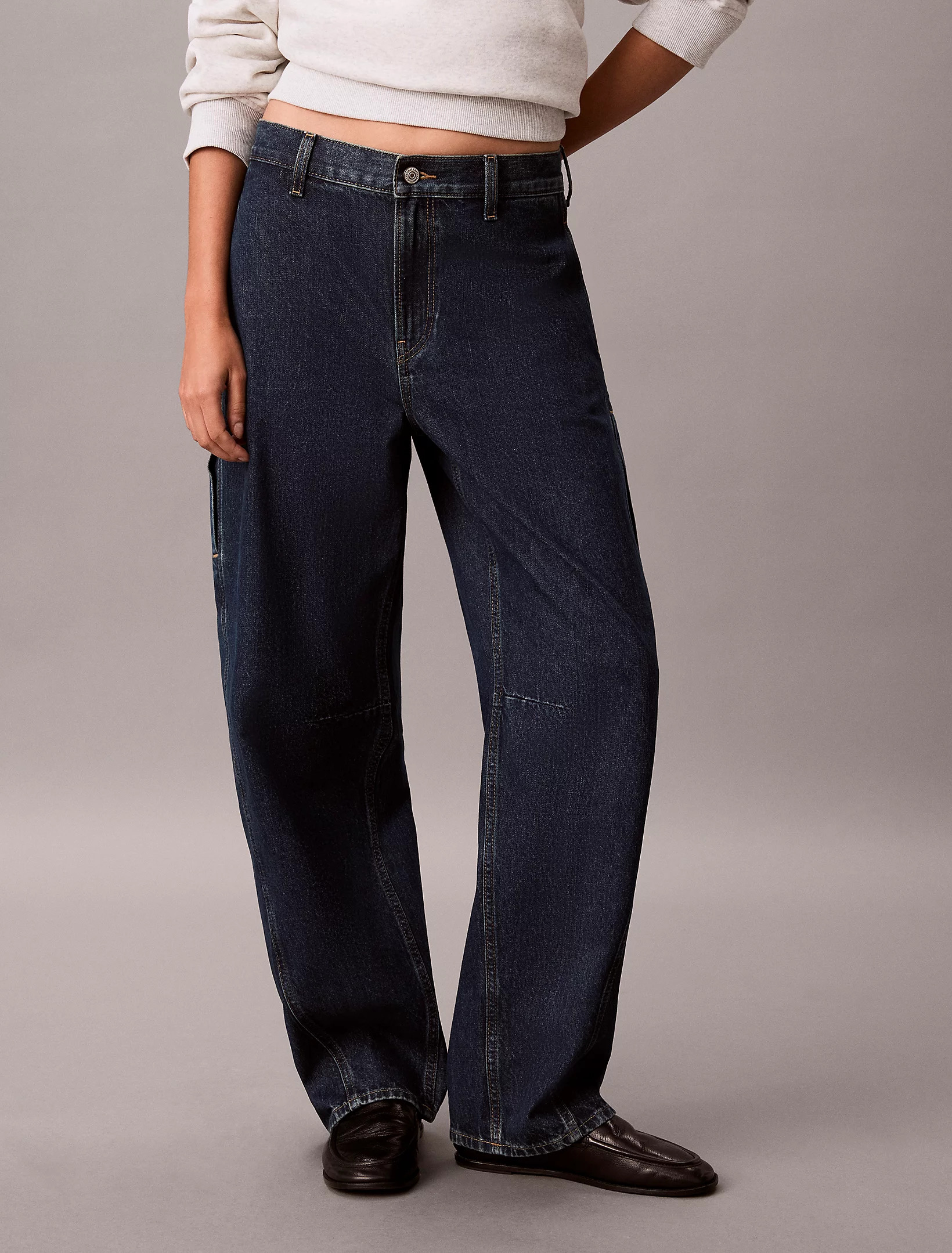 CALVIN KLEIN JEANS - Branded Curved Workwear Cargo
