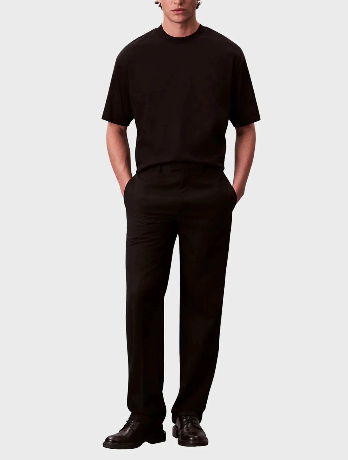 CALVIN KLEIN - Premium Interlock Cotton T-shirt