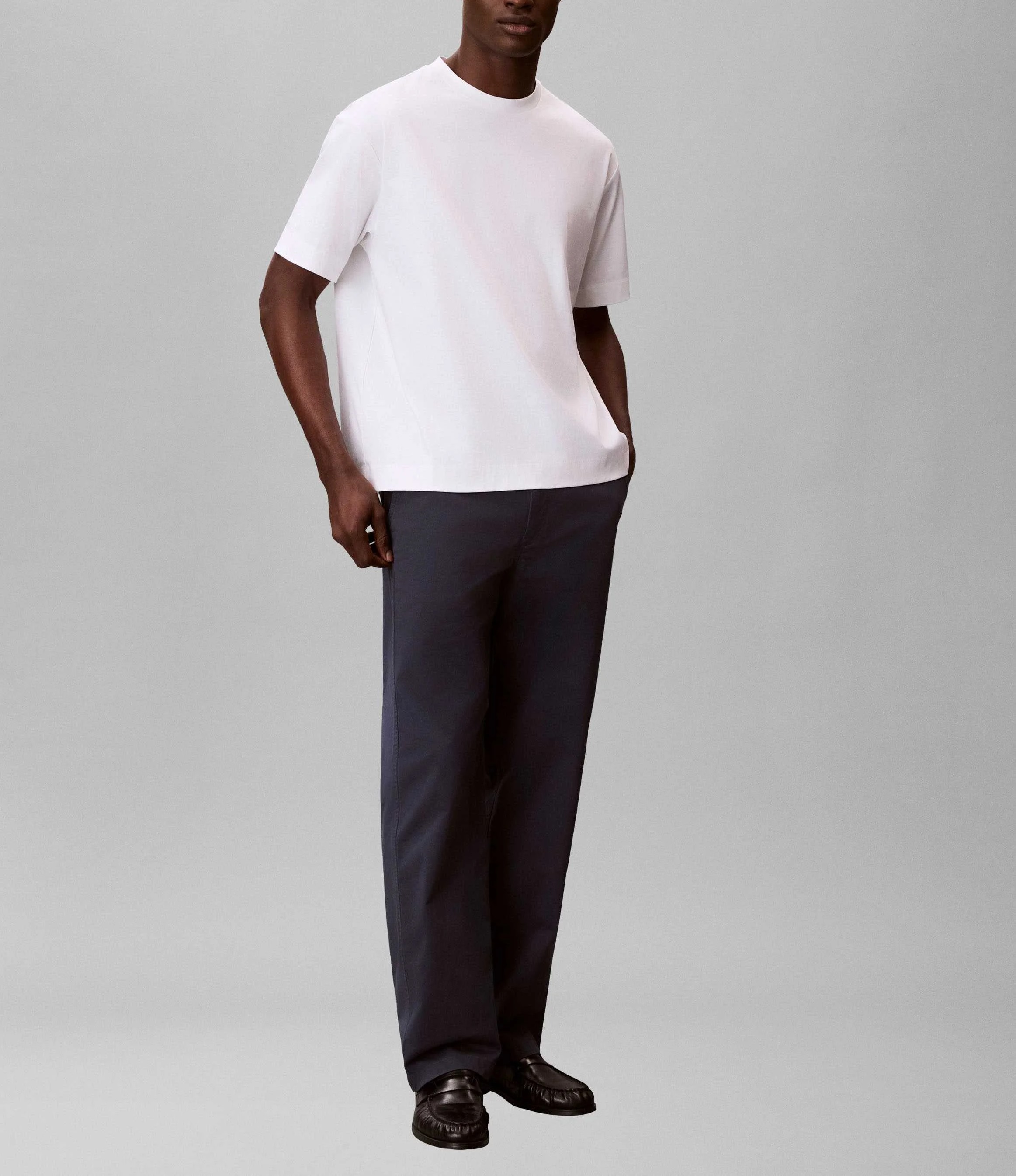 CALVIN KLEIN - Premium Interlock Cotton T-shirt