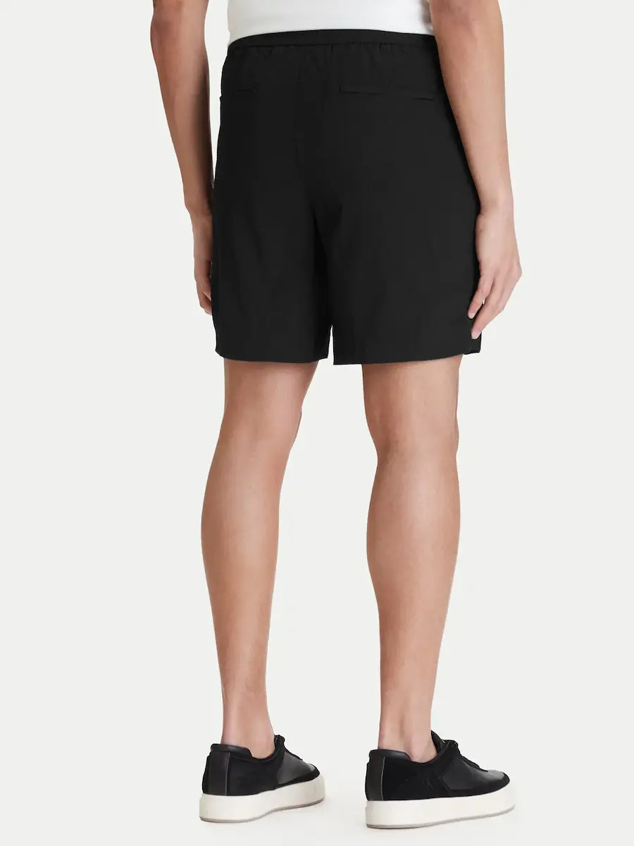 CALVIN KLEIN - Straight Seersucker Bermuda