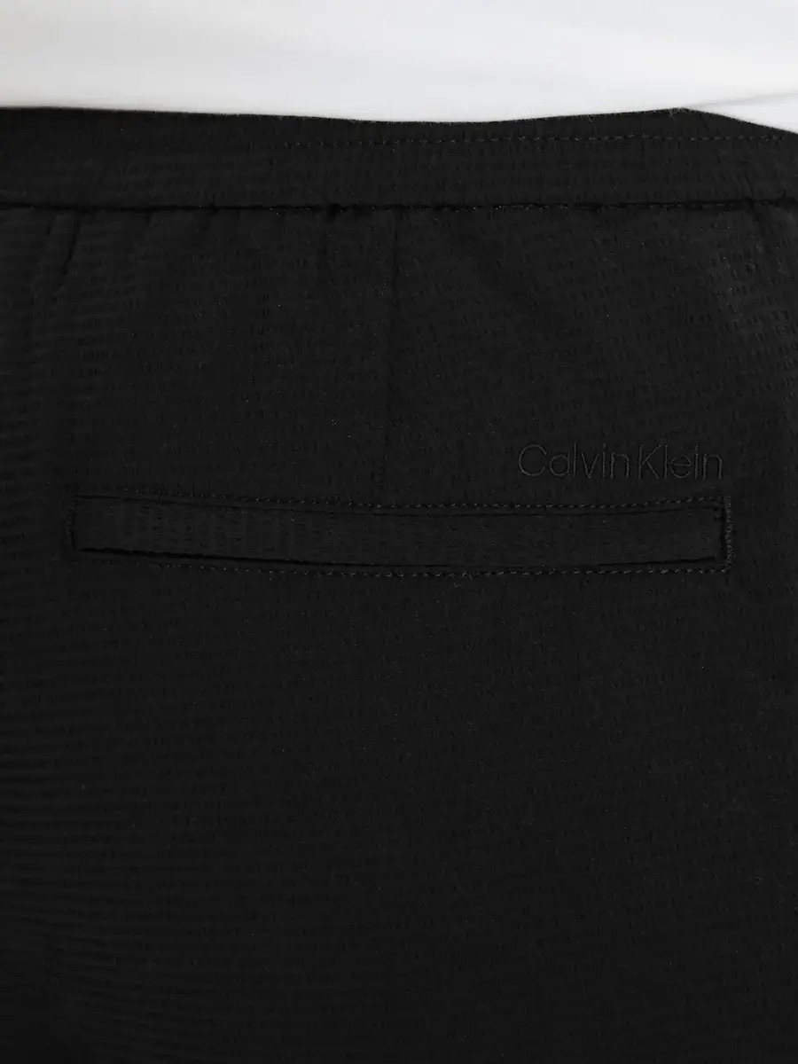 CALVIN KLEIN - Straight Seersucker Bermuda