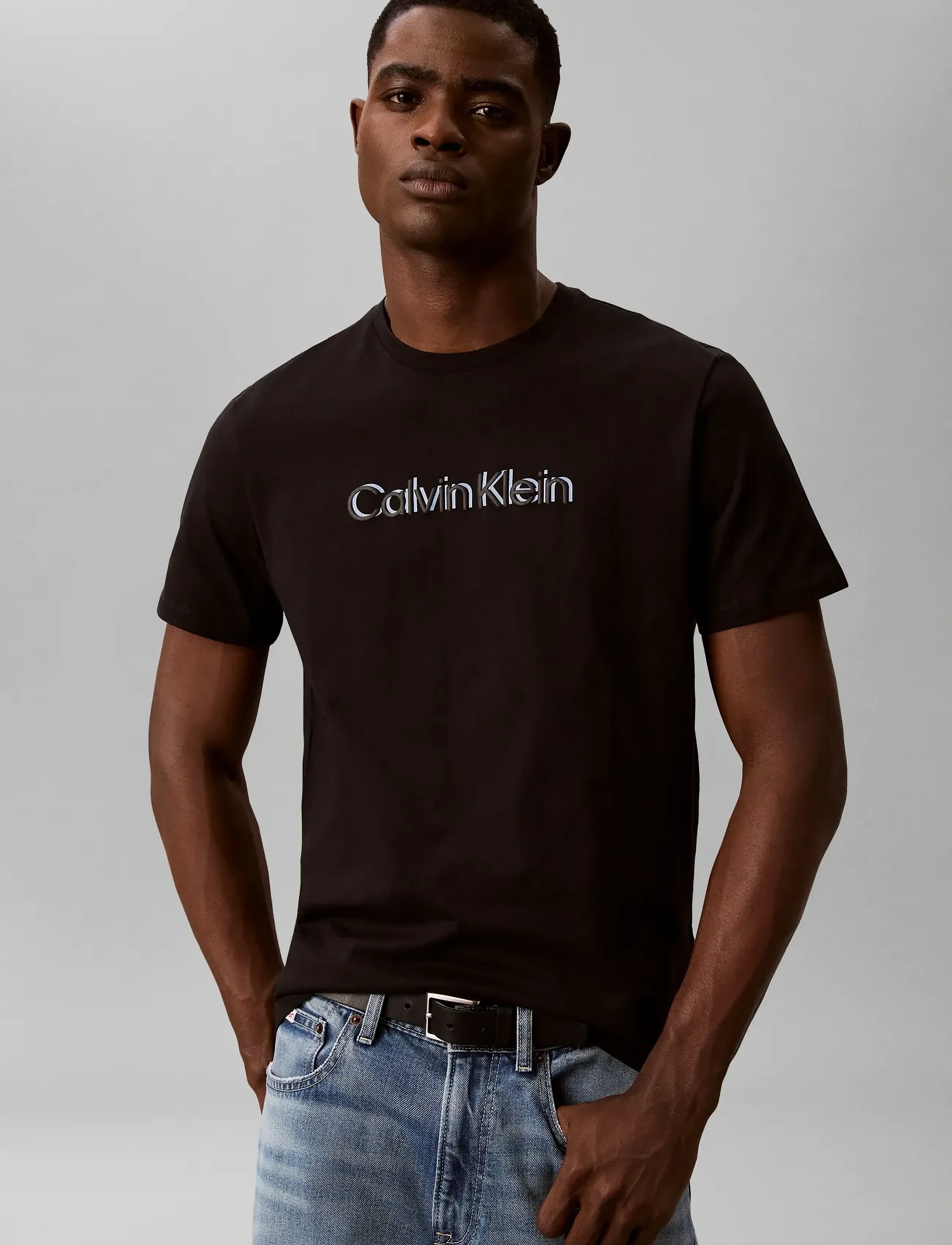 CALVIN KLEIN - Shadow 30s Graphic Tee