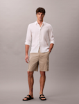 Cotton Twill Cargo Shorts