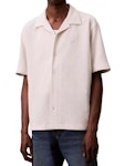 Cotton Waffle Camp Shirt