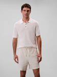 Cotton Waffle Short