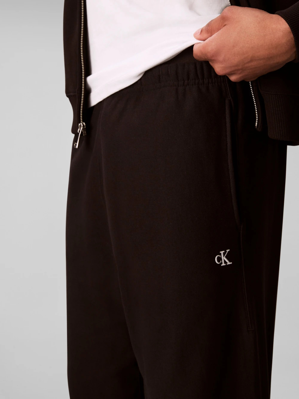 CALVIN KLEIN JEANS - 350Terry Monogram Jogger
