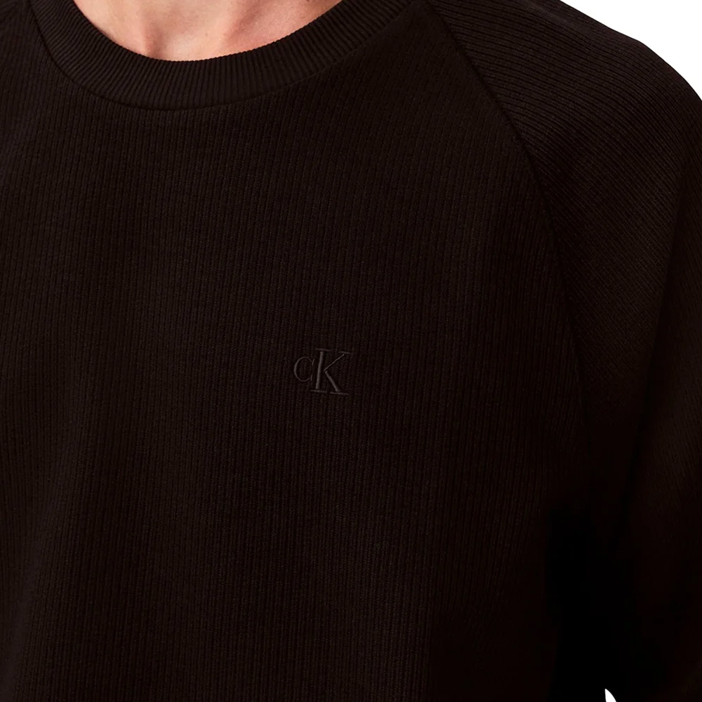 CALVIN KLEIN JEANS - Cozy Rib Relaxed Fit T-shirt