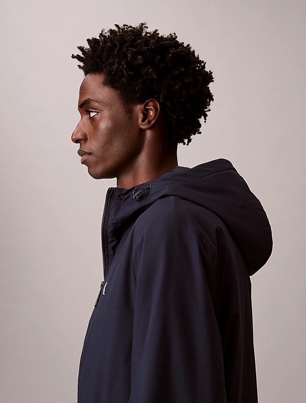 CALVIN KLEIN JEANS - Hooded Ripstop Jacket