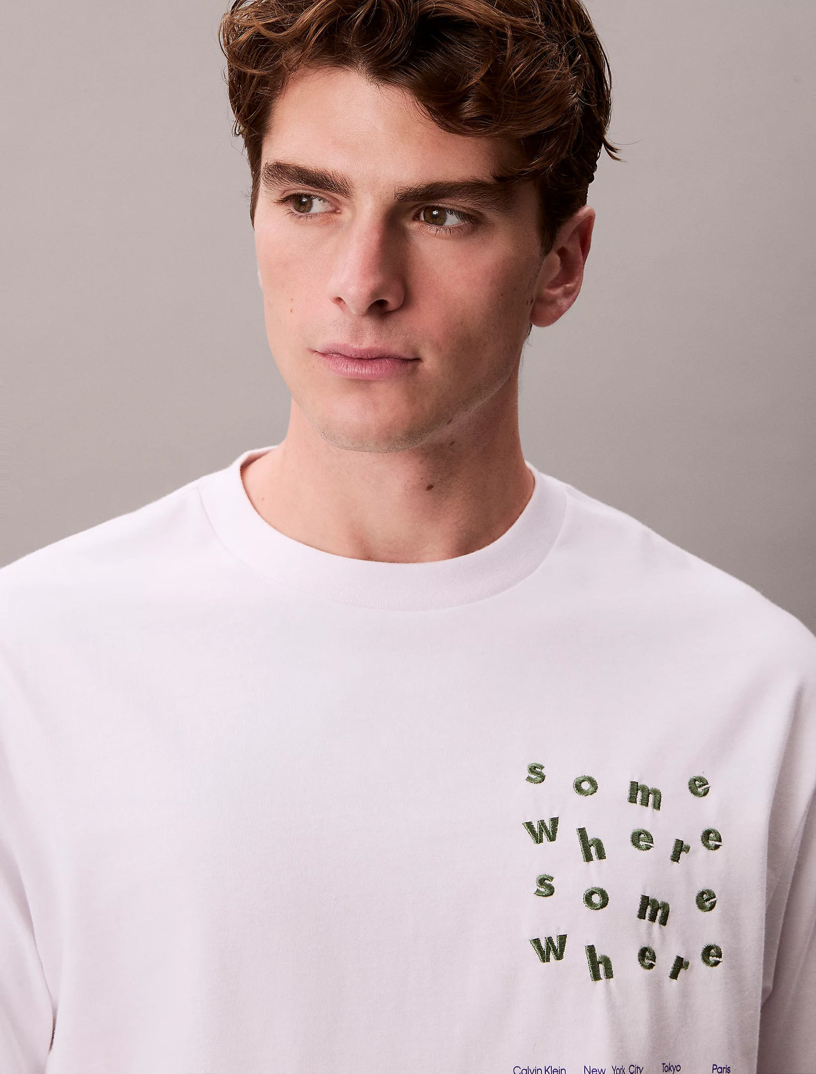 CALVIN KLEIN JEANS - Somewhere Graphic Relaxed T-Shirt