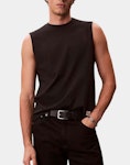 30s Jersey Badge Muscle Tank