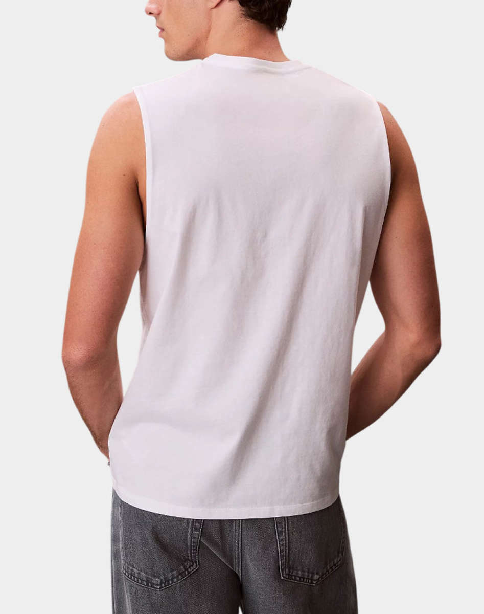 CALVIN KLEIN JEANS - 30s Jersey Badge Muscle Tank
