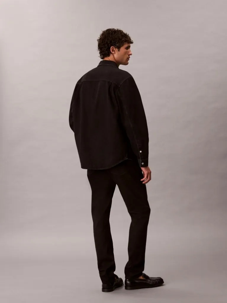 CALVIN KLEIN JEANS - Slim Taper Classic Black
