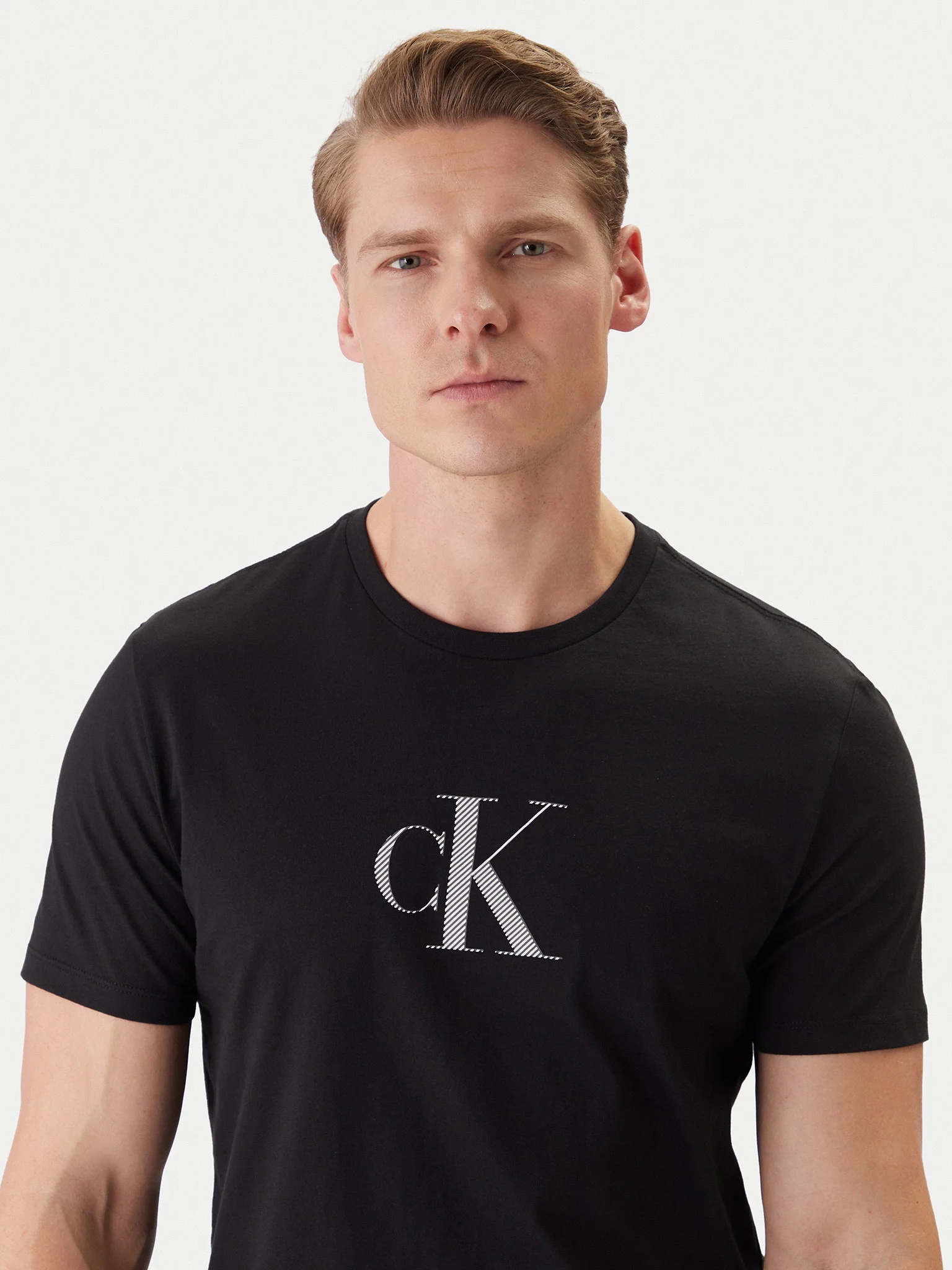 CALVIN KLEIN - Distress Monogram Graphic
