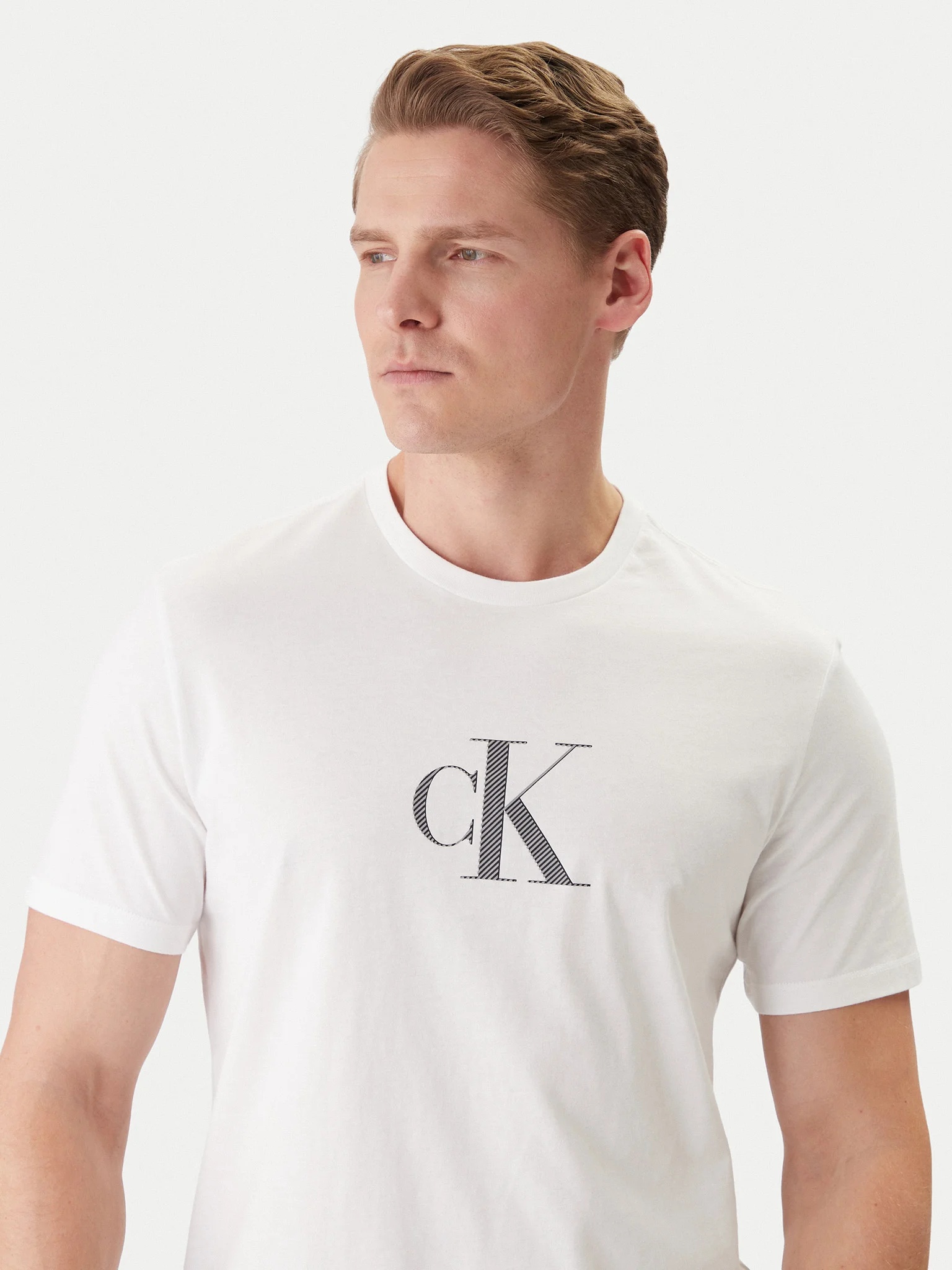 CALVIN KLEIN - Distress Monogram Graphic