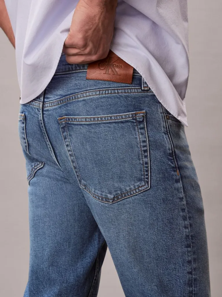 CALVIN KLEIN JEANS - Classic Taper Klein Blue Jeans