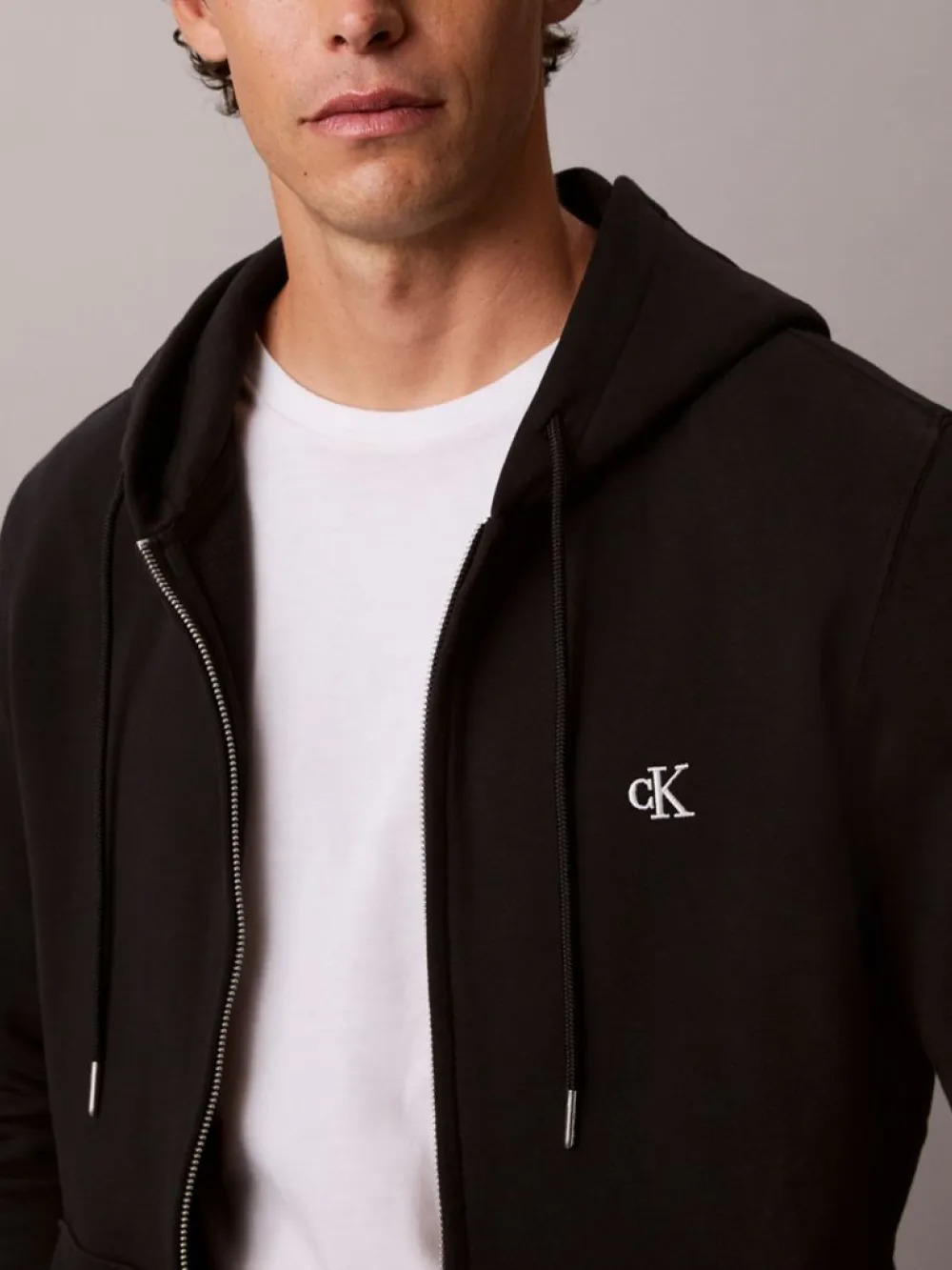 CALVIN KLEIN JEANS - 350Terry Monogram Hoodi