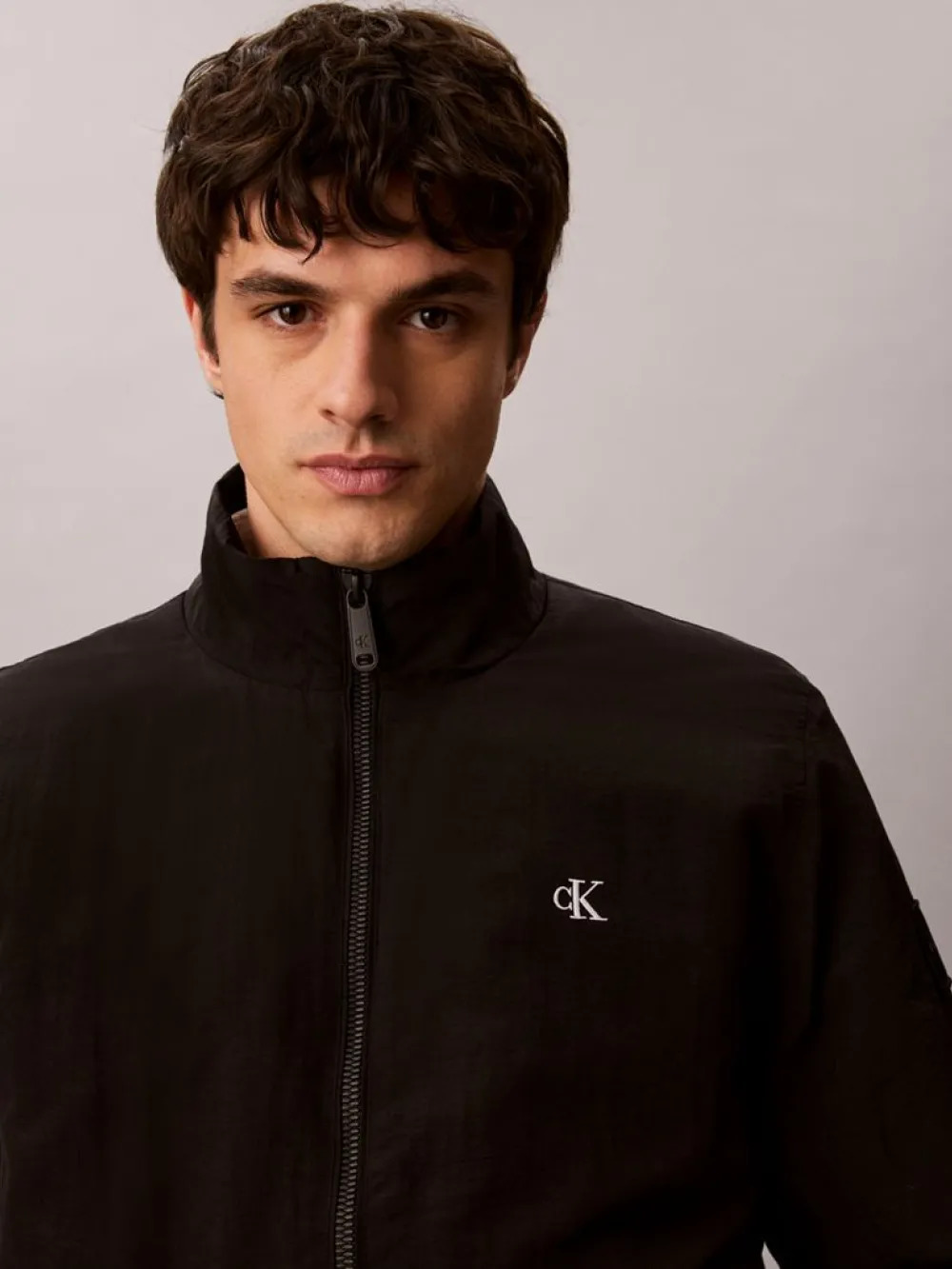 CALVIN KLEIN JEANS - Padded Nylon Harrington Jac