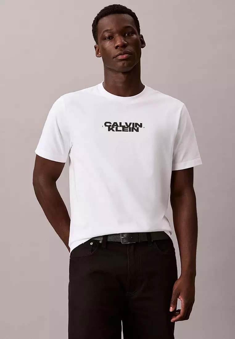 CALVIN KLEIN JEANS - 20s Washed Spine Graphic Tee