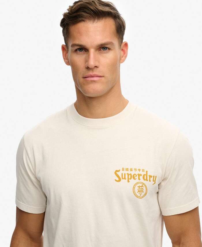 SUPERDRY - D2 Tokyo Narrative Loose Tee