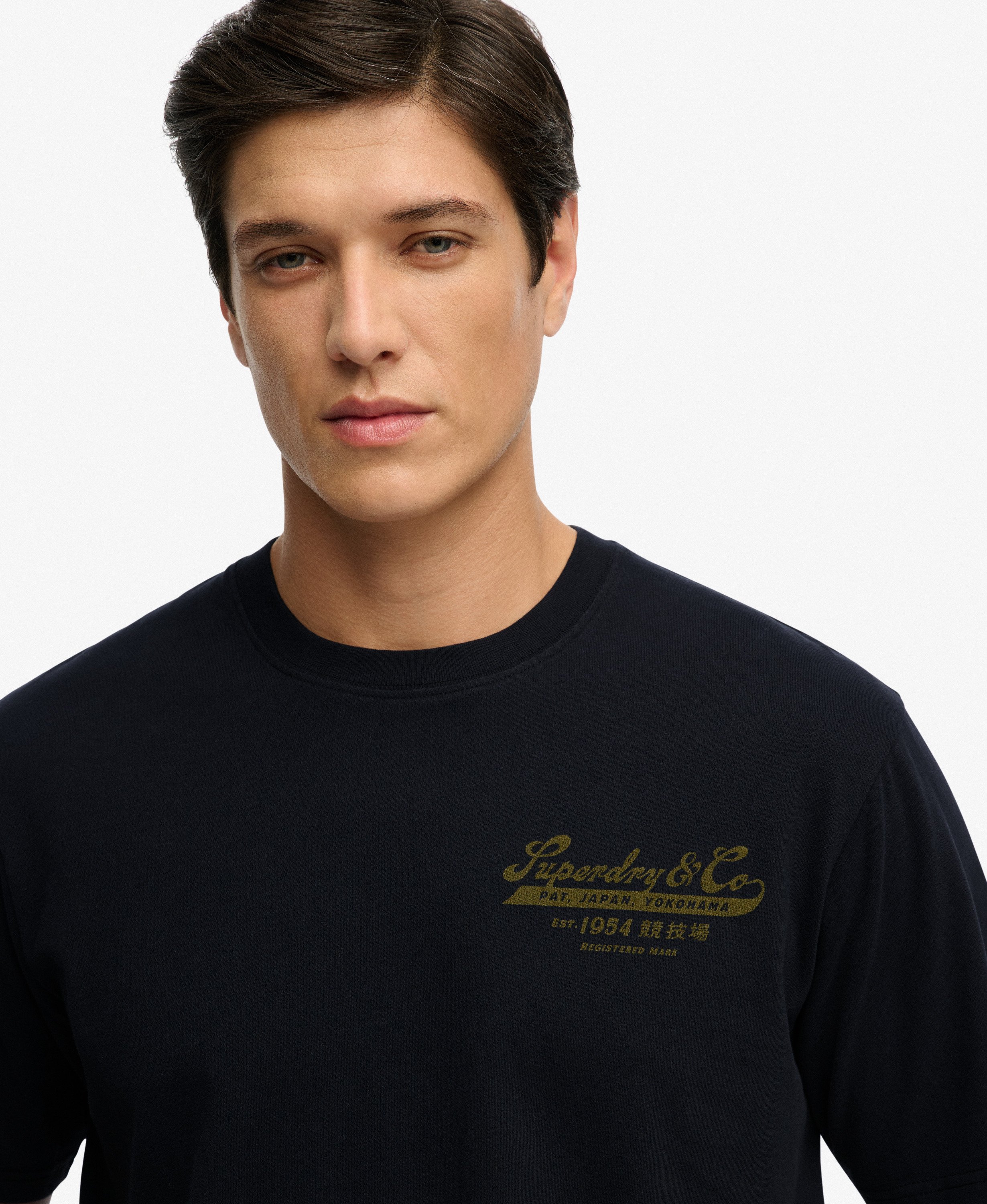 SUPERDRY - D3 Heritage Biker Loose Tee