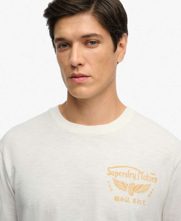 SUPERDRY - D3 Heritage Biker Loose Tee