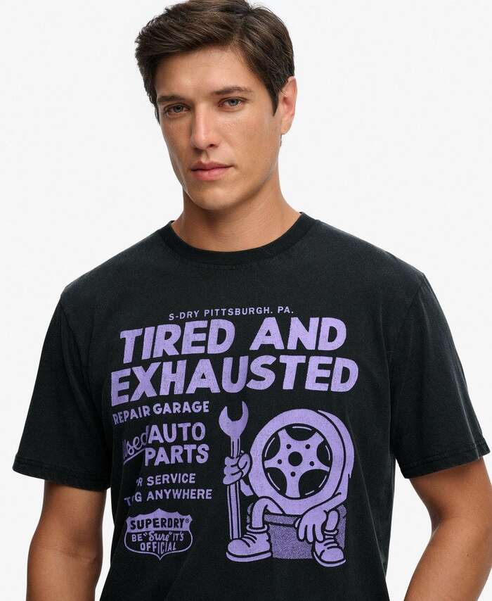 SUPERDRY - D1 Ovin Local Business Loose Tee