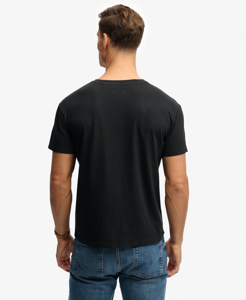 SUPERDRY - Cotton Classic Linen Pocket Tee