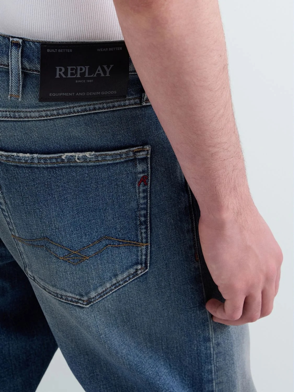 REPLAY - Waine Tapered Fit Jeans