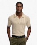 D2 Stud Knitted Texture Polo