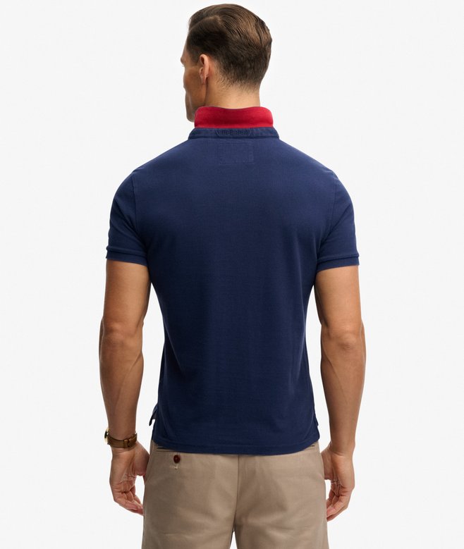 SUPERDRY - D2 Pique Monogram Polo