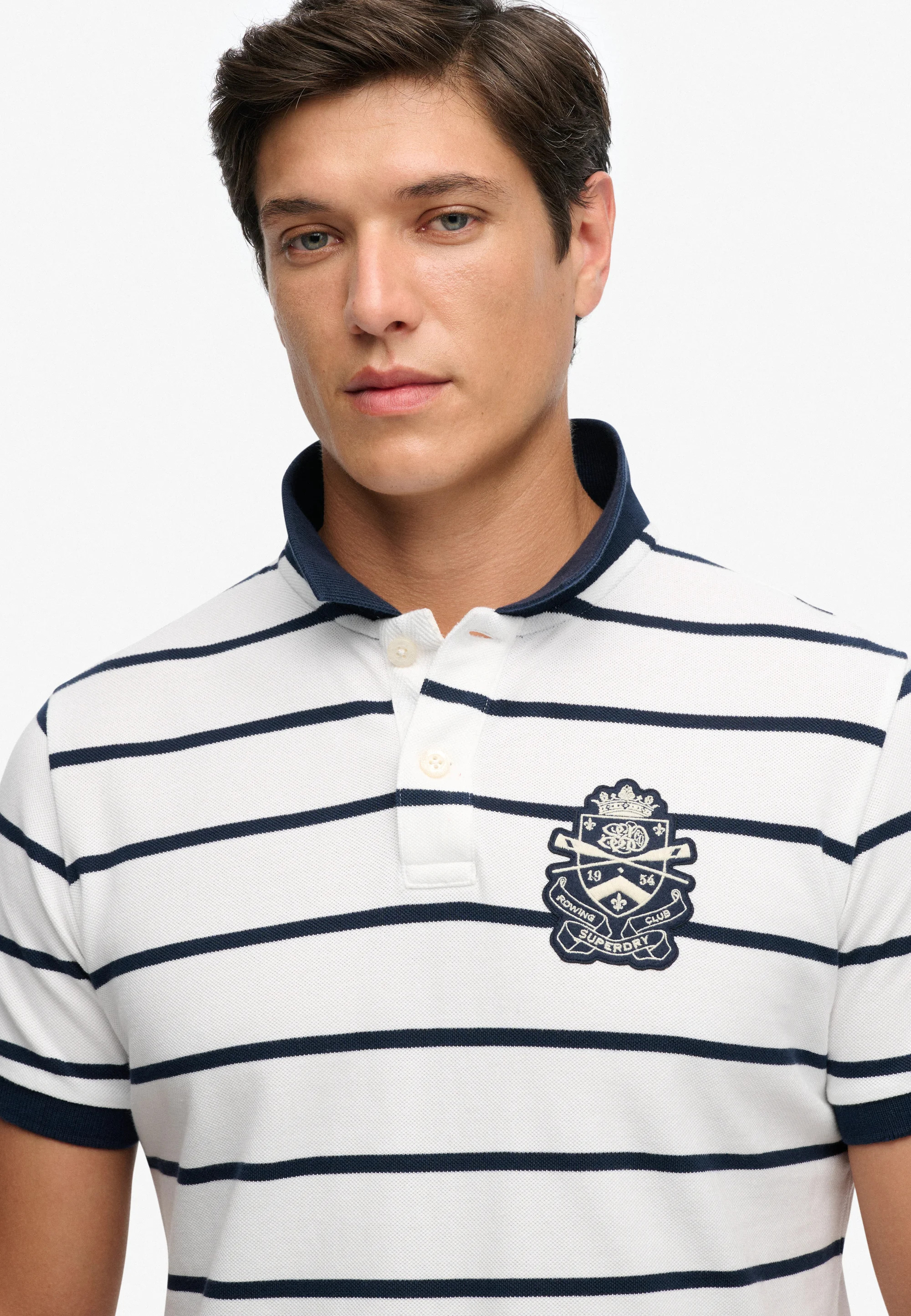 SUPERDRY - Crest Stripe Polo