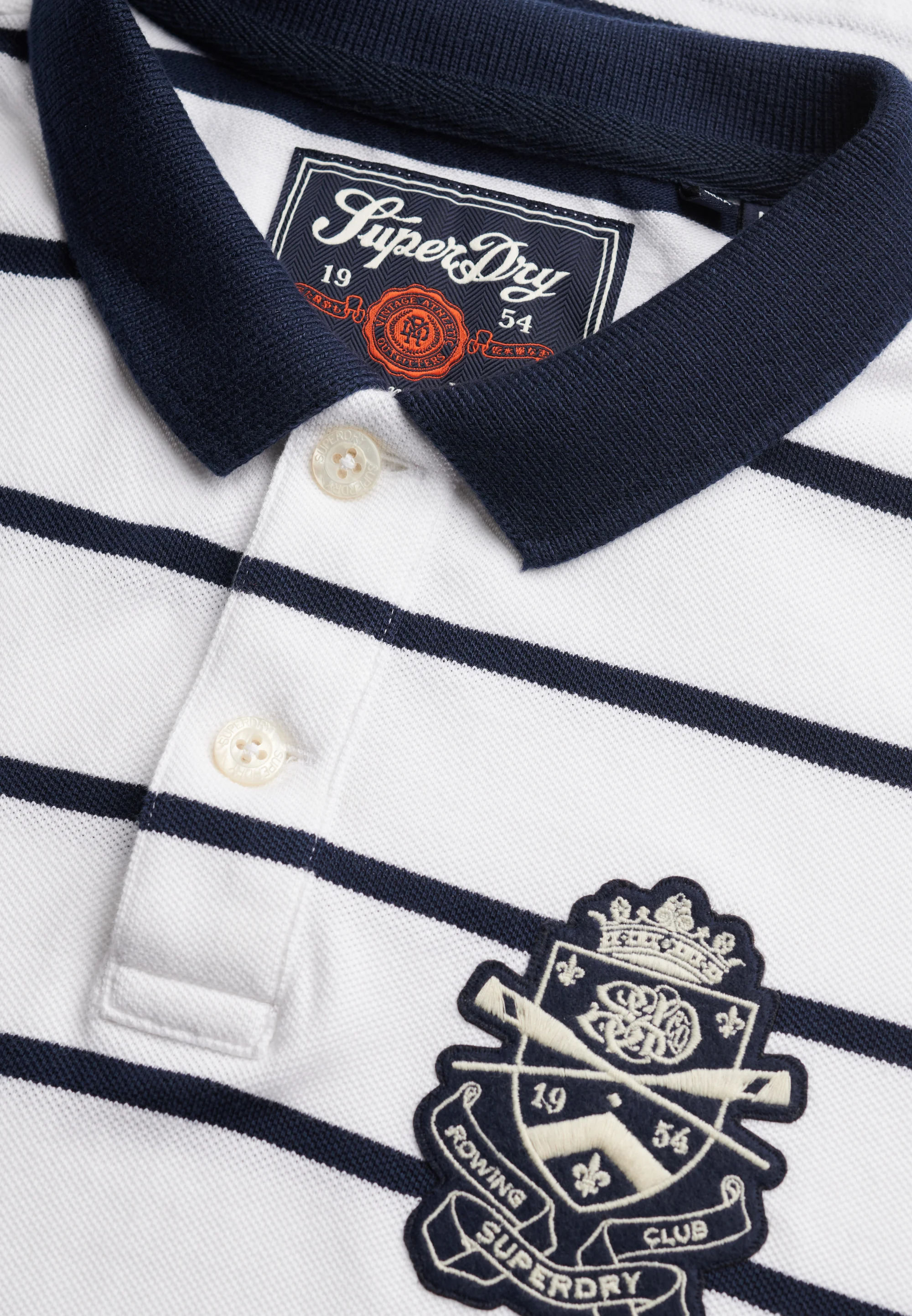 SUPERDRY - Crest Stripe Polo