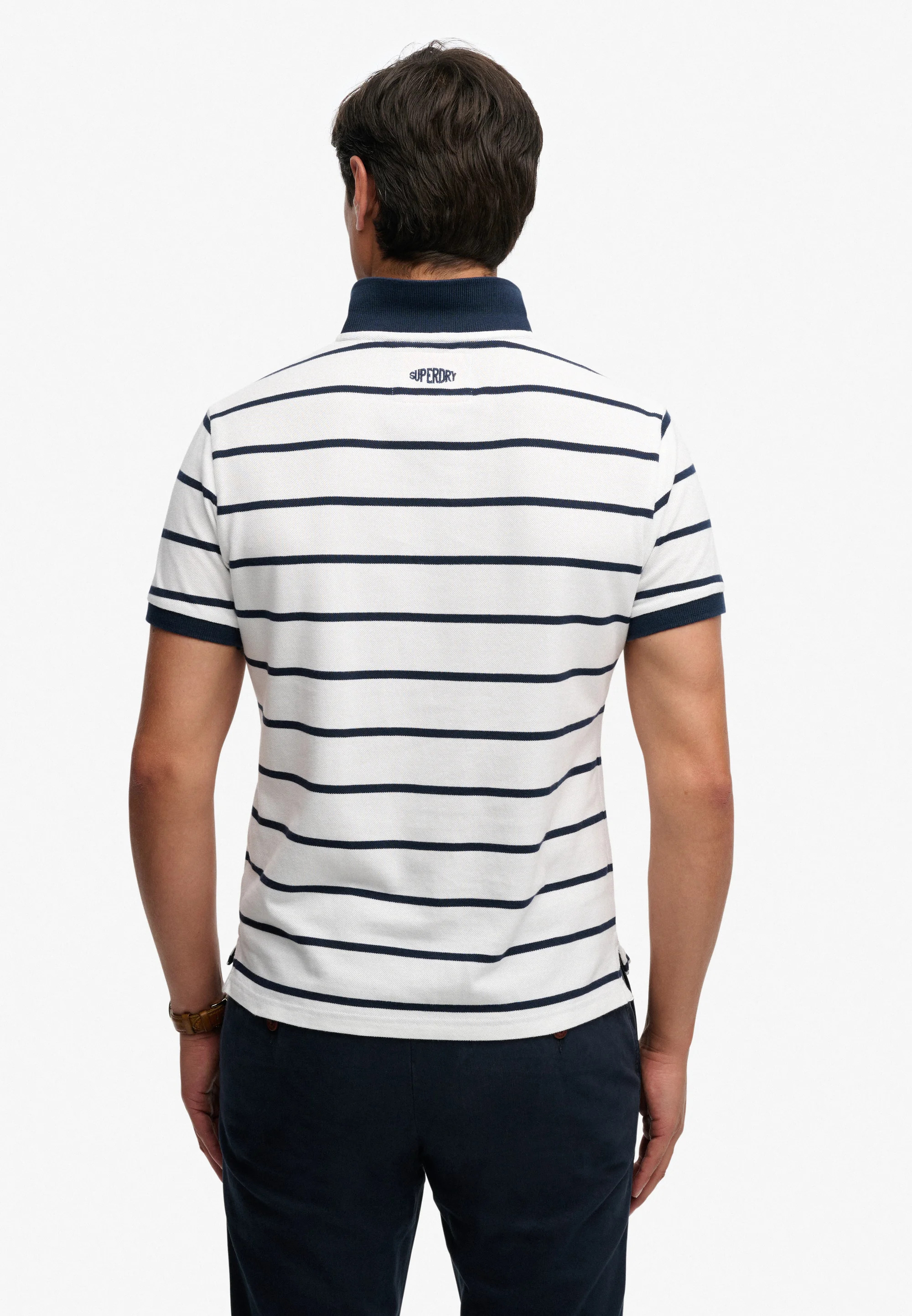 SUPERDRY - Crest Stripe Polo