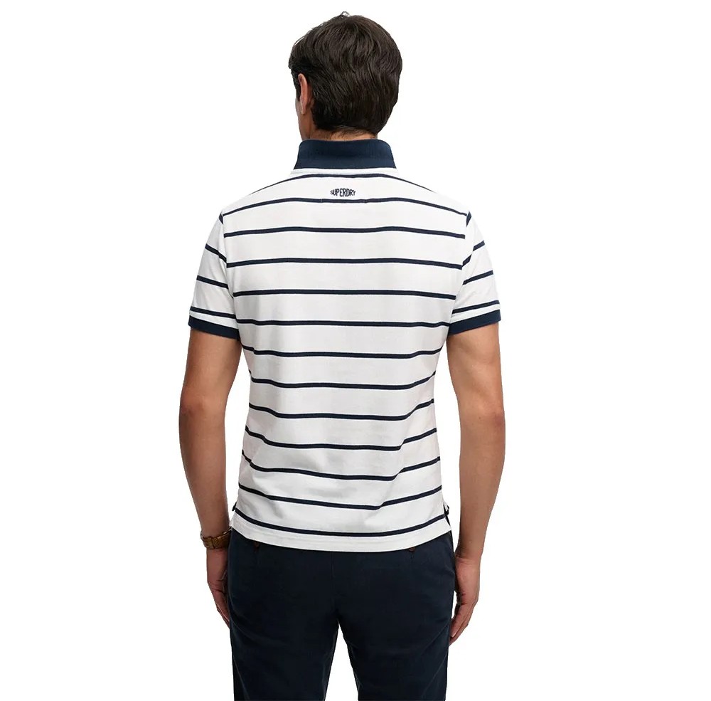 SUPERDRY - Crest Stripe Polo