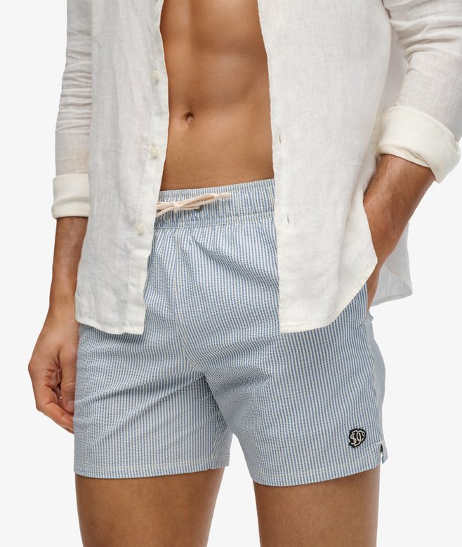 SUPERDRY - D4 Seer Sucker 15 Swim Short
