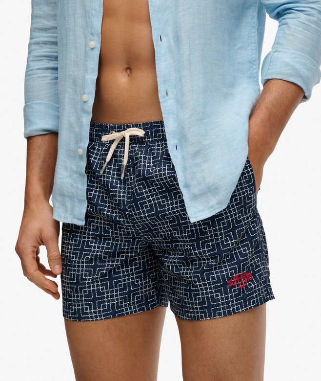 SUPERDRY - D3 Premium Printed 15 Swim Short