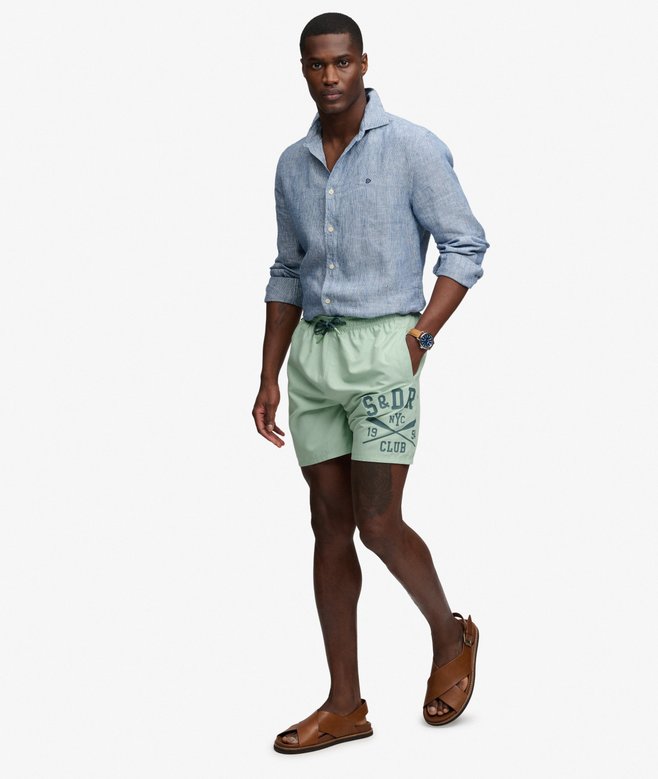 SUPERDRY - D3 Printed Logo 16 Swim Short