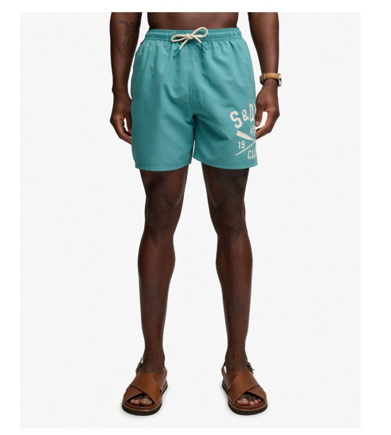 SUPERDRY - D3 Printed Logo 16 Swim Short