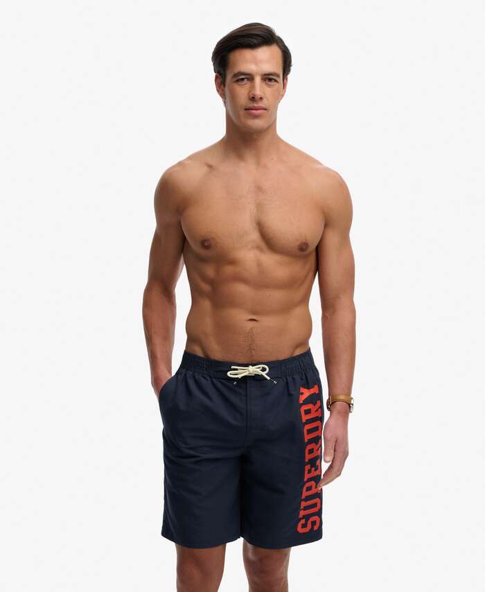 SUPERDRY - D2 Logo 19-Inch Boardshorts
