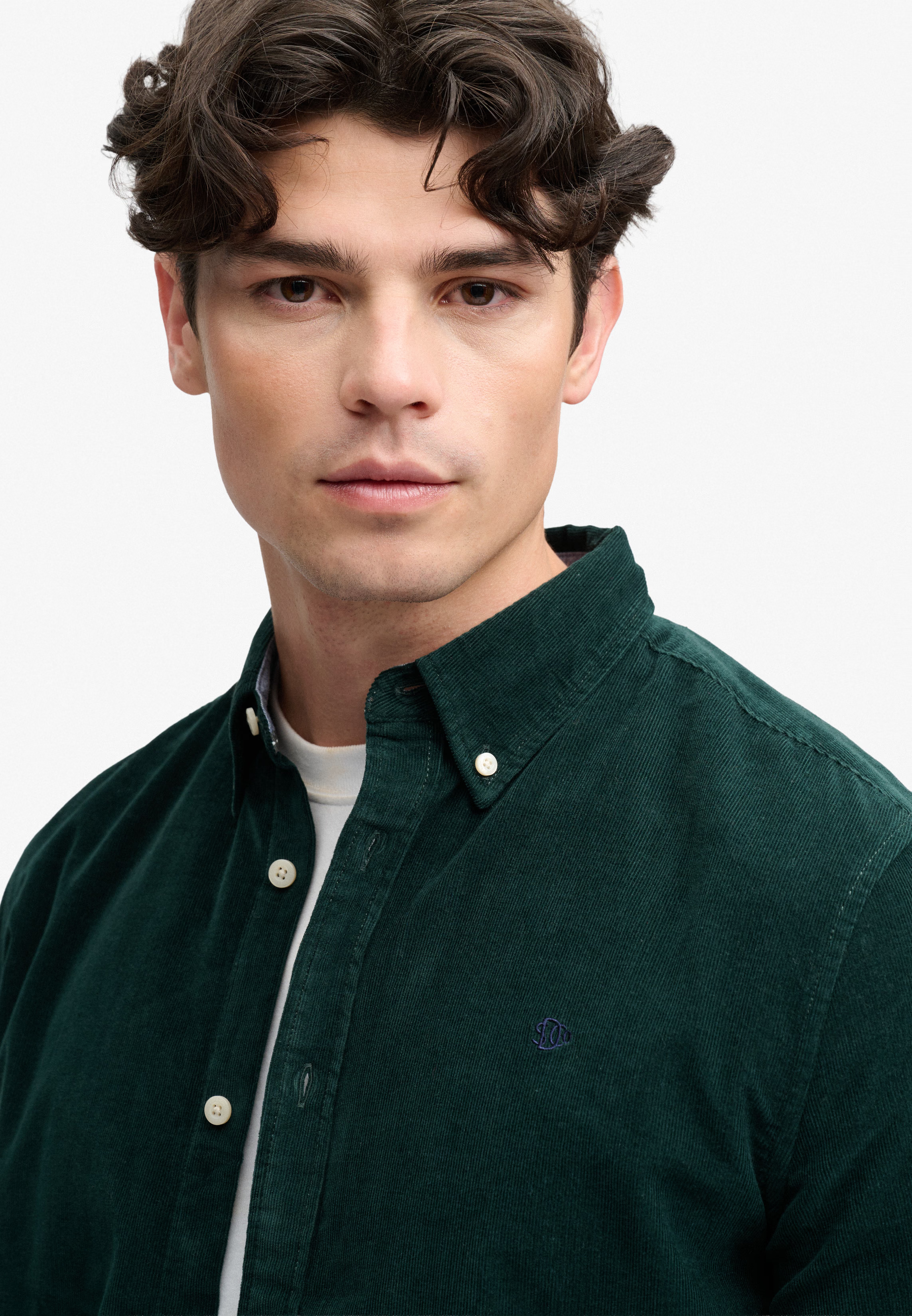 SUPERDRY - D3 Stud Classic Cord Shirt