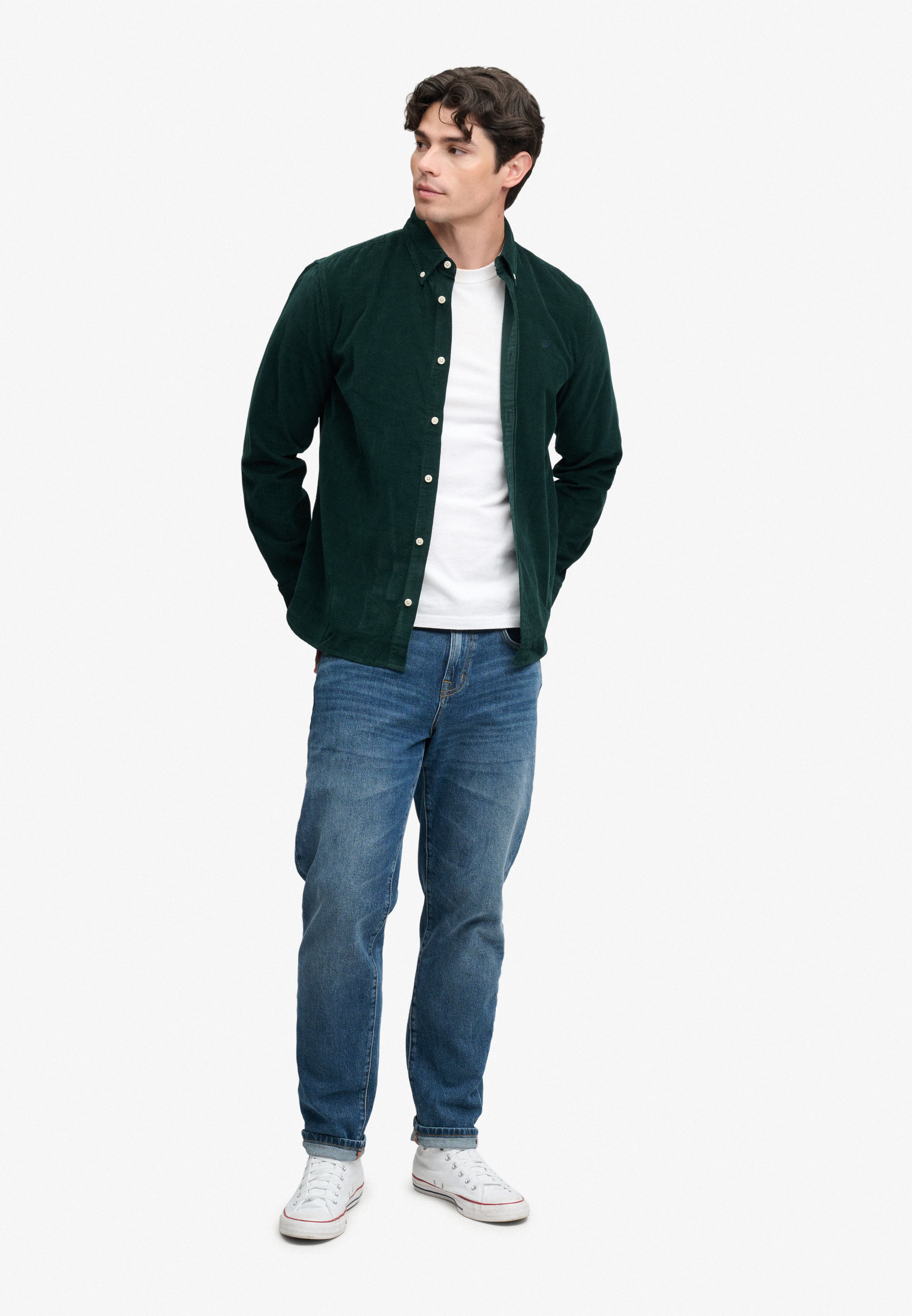 SUPERDRY - D3 Stud Classic Cord Shirt