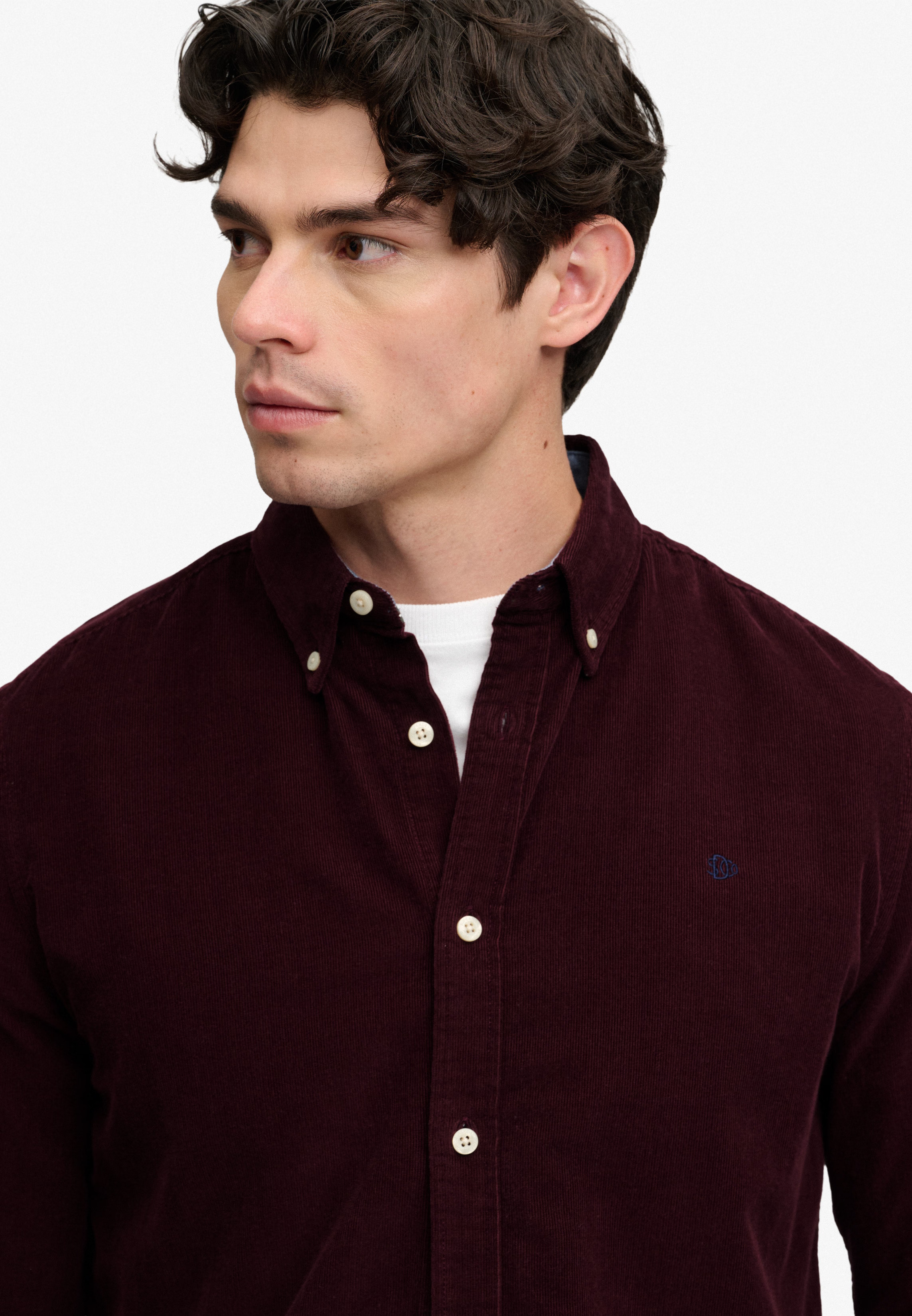 SUPERDRY - D3 Stud Classic Cord Shirt