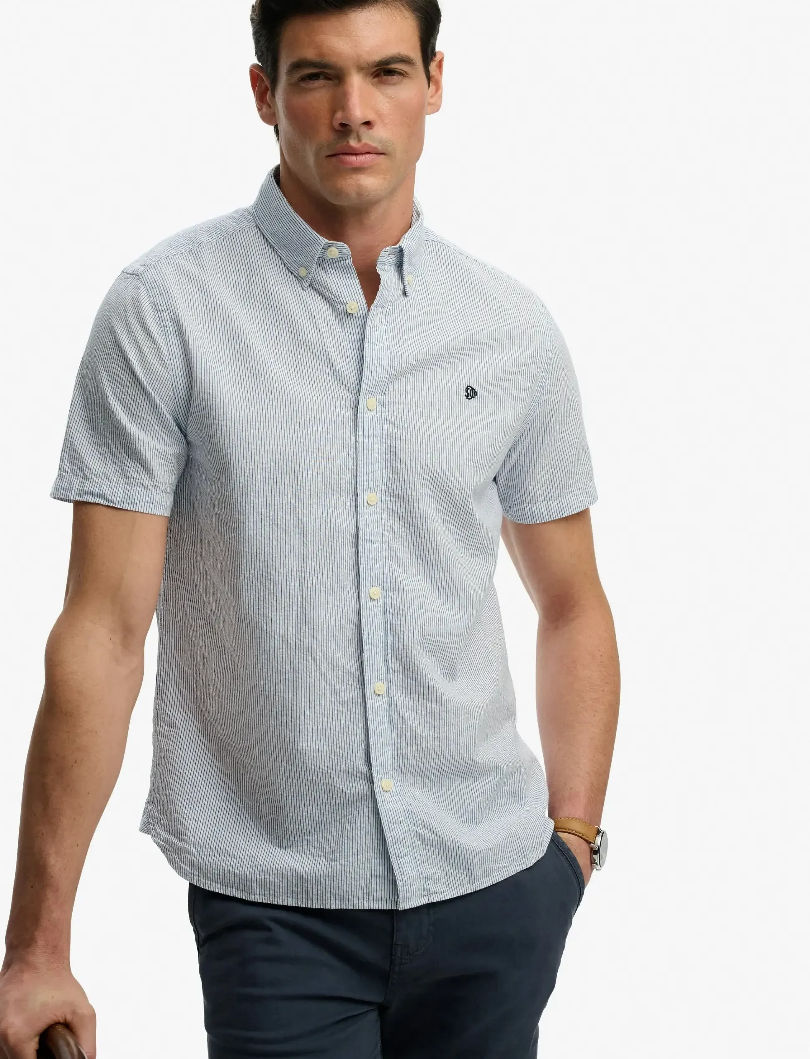 SUPERDRY - Classic Seersucker Shirt