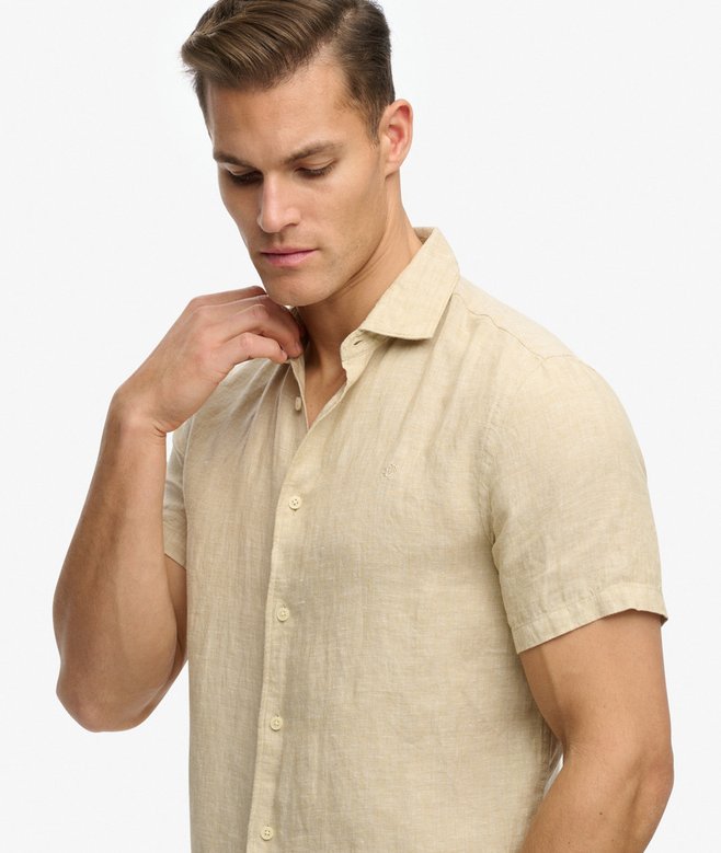SUPERDRY - D3 Riviera Linen Shirt