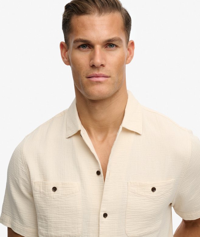 SUPERDRY - Merchant Textured Shirt